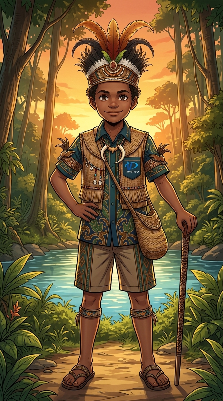Meyo, maskot Inovasi Papua